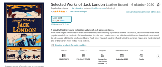 Selected Works of Jack London voor €13,99 bij Amazon