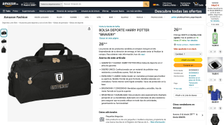 BOLSA HARRY POTTER "BRAVERY" por 26,35€