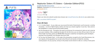 Neptunia Sisters VS Sisters voor €30,79 bij Amazon