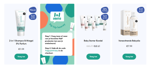 Alle Naïf artikelen 1+1 gratis