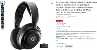 Auriculares gaming SteelSeries Arctis Nova 5 por 79,99€