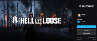Gratis game "Hell Let Loose" via Epic Games