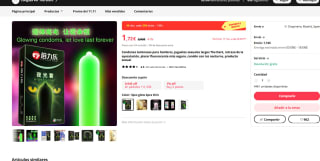 Pack 7 preservativos luminosos por solo 1,71€