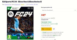 EA Sports FC 24, Xbox One & Series S|X voor €34,99 bij Bol.com