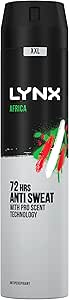 Lynx XXL Africa Antiperspirant Spray 250ml – available for £3