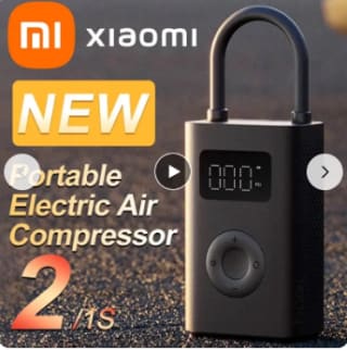 Gonfleur à pompe électrique portable Xiaomi Mijia Air Compressor à 24,28€