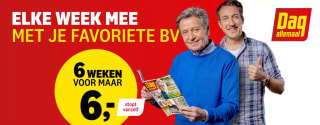 6 weken Dag Allemaal voor €6 (stopt automatisch)