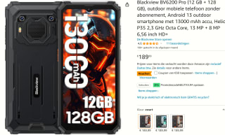 Blackview BV6200 Pro 12 GB + 128 GB voor €144,80 bij Amazon