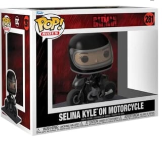 Figura Funko Pop, Ride Deluxe: - Catwoman - DC The Batman por 12,79€