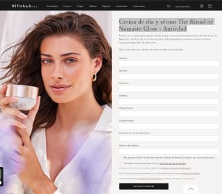 Muestra gratis a domicilio de Crema y sérum Ritual