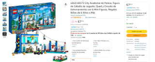 Set Lego City Academia de Policía por 67,45€
