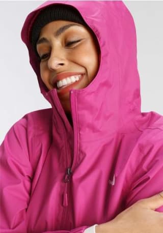 The North Face Regenjack Quest Dames Fuchsia voor €56,08 dmv code bij Otto