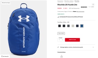 Under Armour Mochila Hustle Lite por 16,80€
