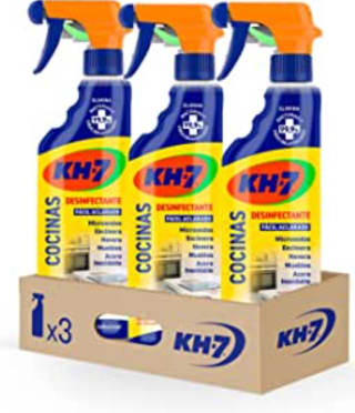 KH-7 Limpiador Multiusos Cocinas Desinfectante 3udx750ml por 8,51€
