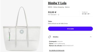 Bolso Shopping Bimba Y Lola MESH por 53€
