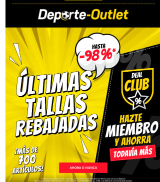 Hasta -98% de descuento