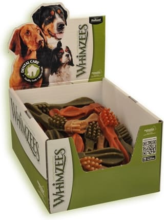 Whimzees Tandenborstel Star Bulk 30st (doos) voor €13,99 bij Bol.com