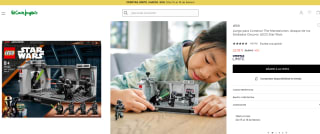 Juego para Construir The Mandalorian: Ataque de los Soldados Oscuros LEGO Star Wars por 22,09€