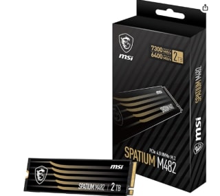 MSI SSD SPATIUM M482 PCIe 4.0 NVMe M.2 2TB por 123.79€
