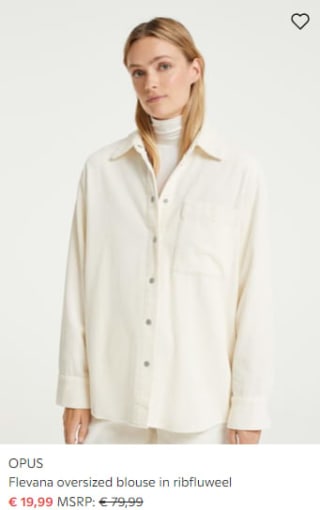 Tot 78% korting in de sale van Opus