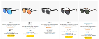 50% descuento Gafas de sol Nirlivuu desde 14,95€ varios modelos