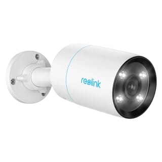 Reolink 4K PoE beveiligingscamera outdoor met lamp, IP-camera met detectie van voertuigen en personen, two-way gesprek, IP66 waterdicht, Time Lapse, Micro SD kaart, RLC-812A