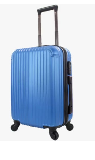 Maleta de Cabina 4 Ruedas de Viaje Semirigida 20.4€ (Cuenta Nueva 12.21€)