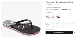 Chanclas Quiksilver y Roxy desde solo 4,19€ preciazos