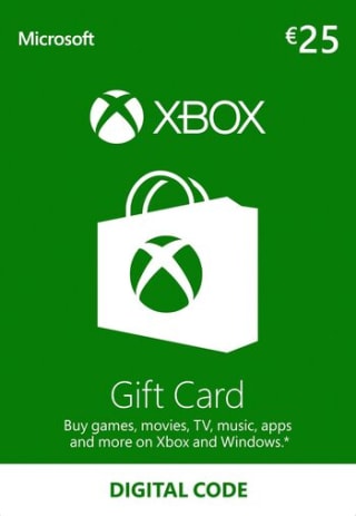 Tarjeta Regalo Xbox Live de 25€ por 19,23€