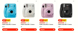 Fujifilm Instax Mini 11 in diverse kleuren voor €59,99 bij Kruidvat