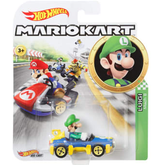 Hot Wheels - Mario Kart, Luigi por 5.99€ en Amazon