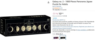Puzzle Galaxy no. 2 de 1000 Piezas Panorama Jigsaw por 10,34€