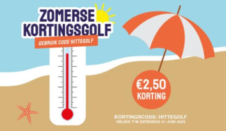 €2,50 extra korting bij Tripper