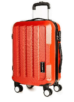 Maleta Cabina Carry On Valija De Mano Roja por $34.490