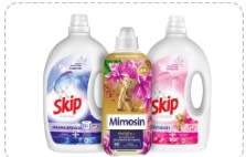 7€ descuento por compras de detergentes Skip y suavizantes Mimosin en ECI