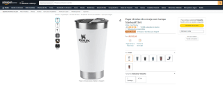 Copo Térmico de Cerveja da Stanley Hammertone de 473ml - R$ 130,29