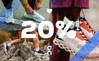 20% op alle nieuwe aankomsten van On bij RunningXpert