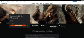 Jogo: Resident Evil 4 - Os Mercenários - Gratuito.