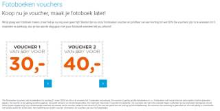 Tot 50% korting op fotoboeken voucher bij Smartphoto