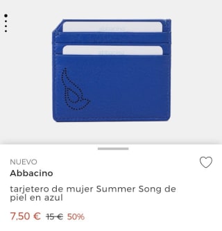 Recopilación de Monederos y Tarjeteros para nosotras desde el Corte Inglés.