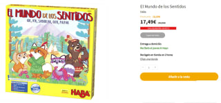 Juego de mesa El Mundo de los Sentidos por 17.49€