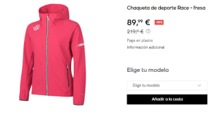 Chaqueta de Mujer Ternua Race por 89.98€