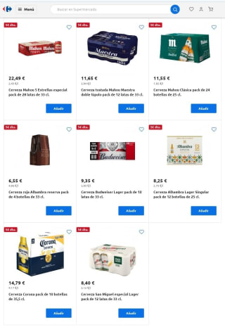 -5€ de Descuento directo por compra de 25€ en Carrefour.