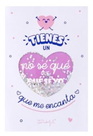 Mr Wonderful Postal Tienes un no sé qué que sué sé yo que me encanta por 2,17€ socios.