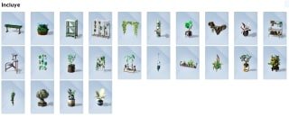 Gratis Los Sims 4 Kit Decoración Vegetal