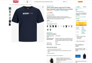 Camiseta Jack & Jones Jjecorp Logo tee SS O-Neck Noos por solo 6,50€