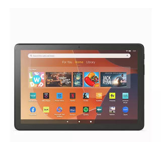 Amazon Fire HD 10 Tablet + Custom Case: £99.96