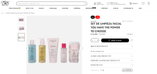 Set de limpieza facial You Have The Power To Choose por $14.990