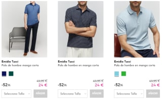 EMIDIO TUCCI - Polos hasta 24€