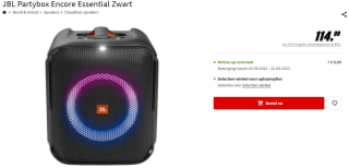 JBL Encore Essential (zonder microfoon) met €114,99 bij Media Markt